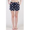 Dámské pyžamové šortky Ovečky - tmavě modrá