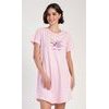 Dámská noční košile s krátkým rukávem Elizabeth - světle lososová