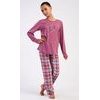 Dětské pyžamo dlouhé Charlotte - starorůžová