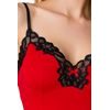 Noční košile Roma red/black
