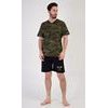 Pánské pyžamo šortky Air forces - khaki