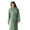 Dámský dlouhý savý župan se šálovým límcem TAMPA olivová