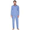 Pánské pyžamo 592 light blue plus