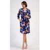 Dámský župan krátký Sarah - tmavě modrá
