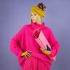 Dámské elegantní rukavice dvoubarevné
