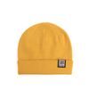 Čepice beanie dvojitá fialová