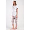 Dámské pyžamo kapri Moře - světle šedá