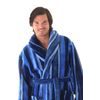 Pánský dlouhý župan se šálovým límcem JOE modrá
