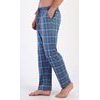 Pánské pyžamové kalhoty Aleš - modrošedá