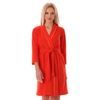 Dámský župan BARI kimono 3/4 červená - tomato