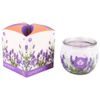 ARÔME Svíčka 90 g, ve skle a flower boxu, Lavender