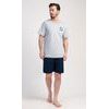Pánské pyžamo šortky Sea - mentolová