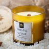 ARÔME Svíčka 400 g s dřevěným knotem a víčkem, Coastal Sunset