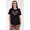 Dámské pyžamo kapri Beautiful - černá