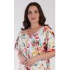 Dámská noční košile s krátkým rukávem Alex - lososová