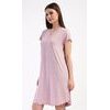 Dámská noční košile s krátkým rukávem Iris - starorůžová