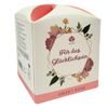 ARÔME Svíčka 90 g, ve skle a flower boxu, Pro radost, Sweet Rose
