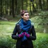 Dámské elegantní rukavice dvoubarevné