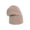 Čepice Benson - tmavobéžová