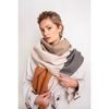 Šál Serena - světlehnědý