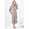 Dámský župan Dolly šedý s puntíky