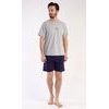 Pánské pyžamo šortky Andreas - šedá