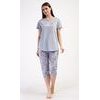 Dámské pyžamo kapri Mia - světle růžová