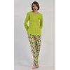 Dámské pyžamo dlouhé Zuzana - světle zelená