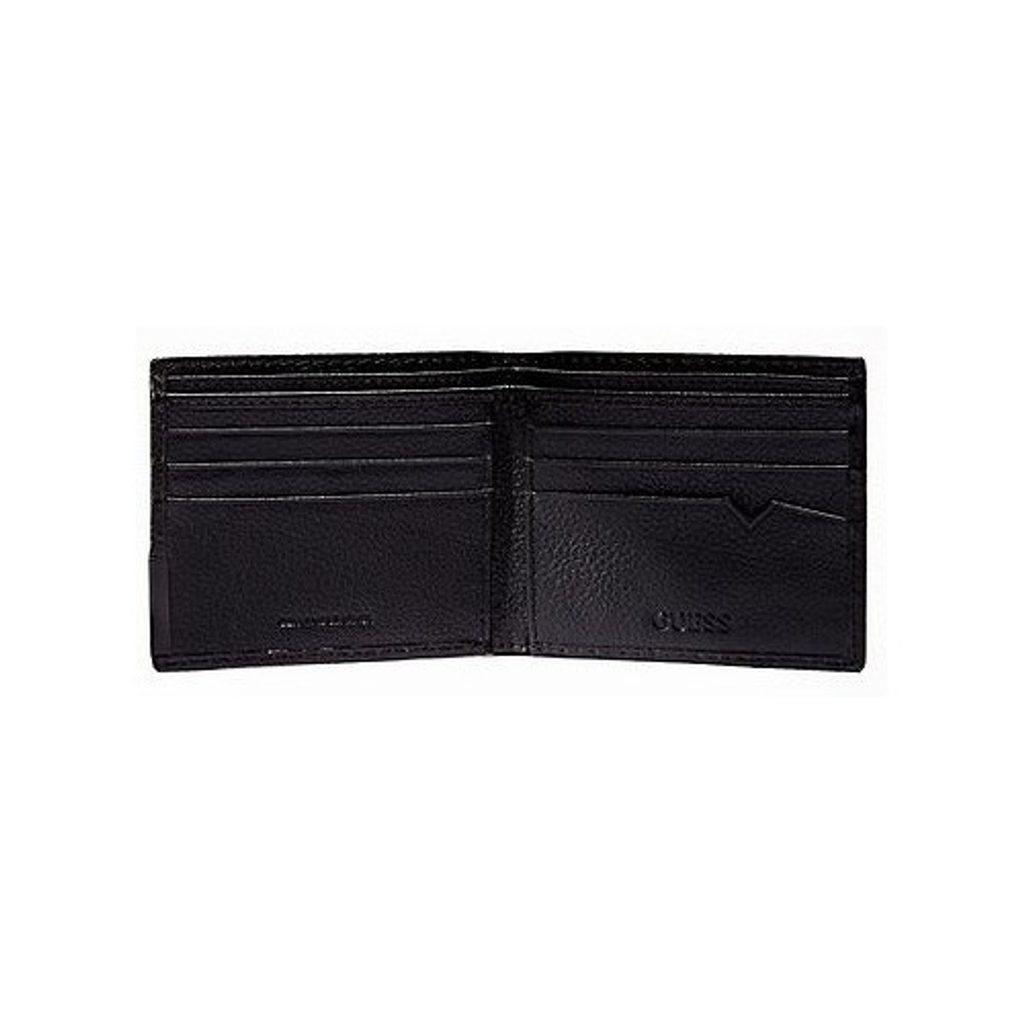 Pánská kožená černá peněženka Guess Classic Stitch Double Billfold Black |  Guess | pánské peněženky | peněženky, Doplňky | Perfektní Prádlo.cz |  Pohodlné noční prádlo, župany a spodní prádlo pro Váš perfektní den!