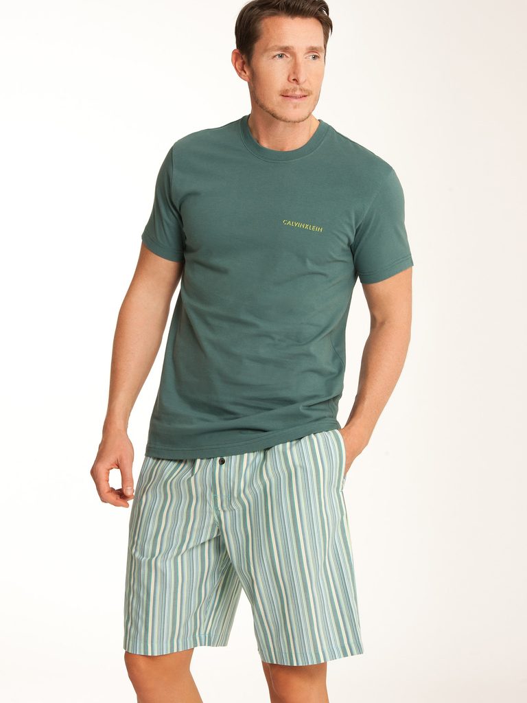 Pánské pyžamo CALVIN KLEIN M9470E olivově šedé | pyžama s krátkým rukávem |  Pánská pyžama, Pánské | Perfektní Prádlo.cz | Pohodlné noční prádlo, župany  a spodní prádlo pro Váš perfektní den!