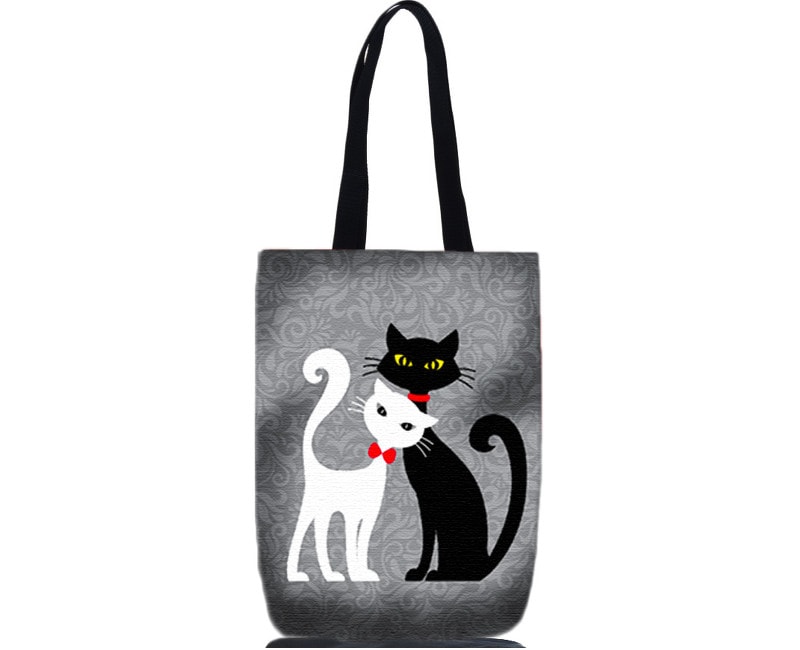 Elegantní taška Lecharme Black & White Kočky | Lecharme | nákupní tašky |  tašky a zavazadla, Doplňky | Perfektní Prádlo.cz | Pohodlné noční prádlo,  župany a spodní prádlo pro Váš perfektní den!
