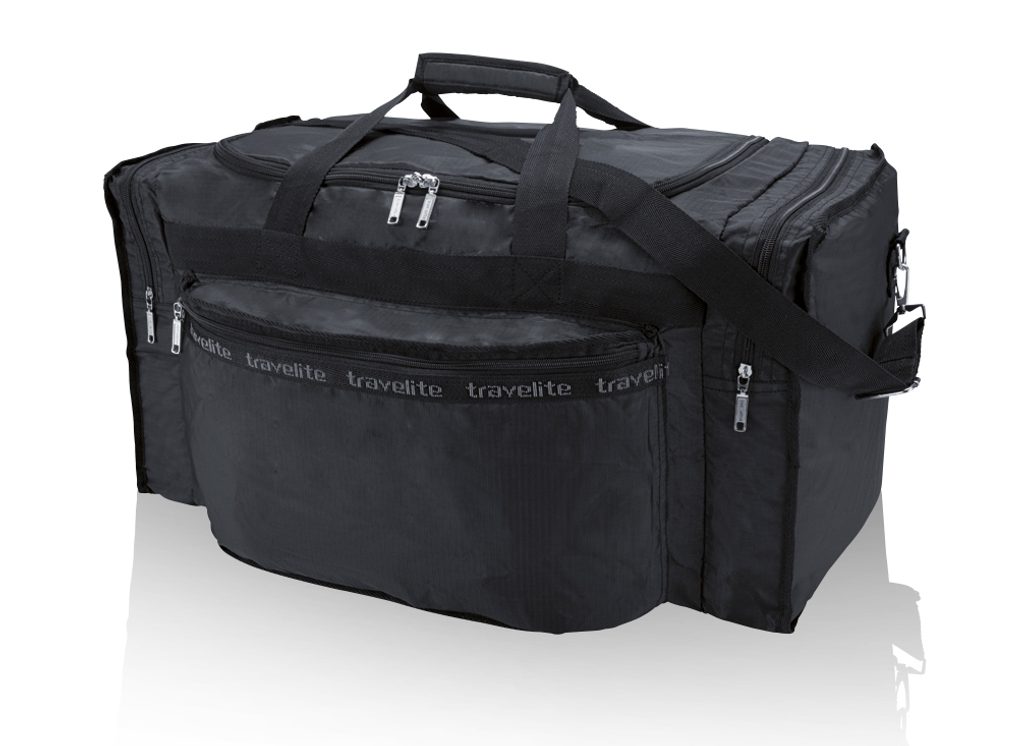 Cestovní taška Travelite Minimax Foldable Travel Bag L Black | | cestovní  tašky | tašky a zavazadla, Doplňky | Perfektní Prádlo.cz | Pohodlné noční  prádlo, župany a spodní prádlo pro Váš perfektní den!