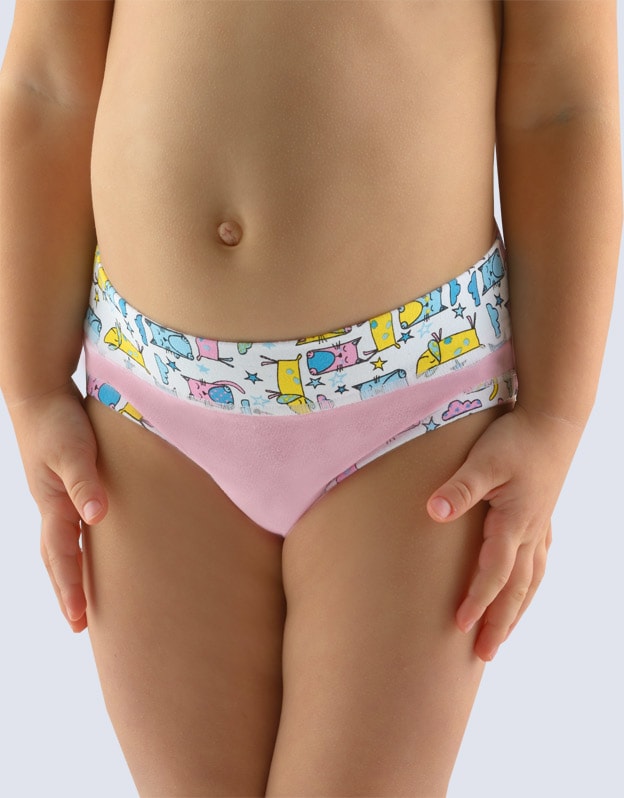 GINA dětské kalhotky klasické dívčí, úzký bok, šité, s potiskem 20016P -  růžová bílá | GINA | dětské a dívčí kalhotky | dívčí spodní prádlo, Dětské  spodní prádlo, Dětské | Perfektní Prádlo.cz