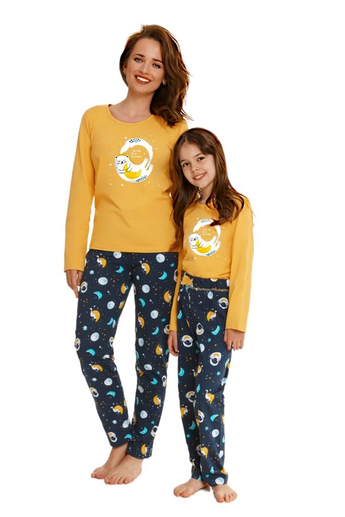 Dívčí pyžamo 2616 Sarah yellow | Taro | dívčí pyžama dlouhá | dievčenské  pyžamá, Detské pyžamá, Detské | Perfektne-Pradlo.sk | ...pro Váš perfektní  pocit každý den