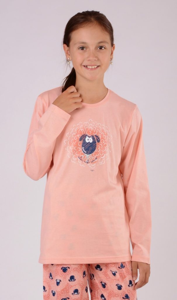 Dětské pyžamo dlouhé VIENETTA Malá ovce - světle modrá | Vienetta Kids |  dívčí pyžama dlouhá | dievčenské pyžamá, Detské pyžamá, Detské |  Perfektne-Pradlo.sk | ...pro Váš perfektní pocit každý den