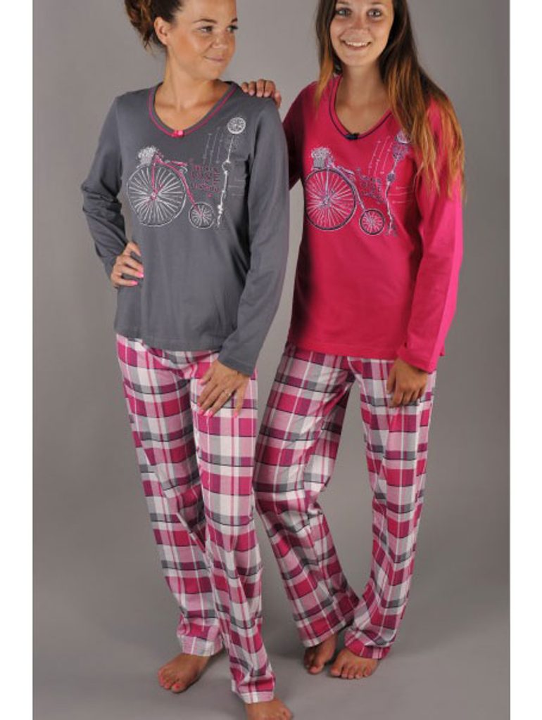 Dámské pyžamo VIENETTA SECRET Kolo růžové | dlouhá pyžama | Dámská pyžama,  Dámské | Perfektní Prádlo.cz | Pohodlné noční prádlo, župany a spodní  prádlo pro Váš perfektní den!