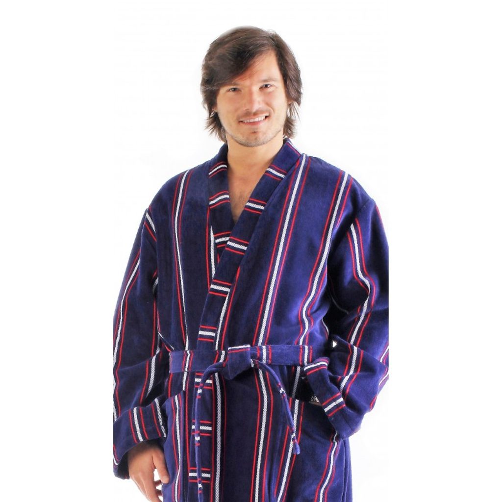 Pánský dlouhý župan kimono OXFORD modrá | VESTIS | Pánské župany | Pánské |  Perfektní Prádlo.cz | Pohodlné noční prádlo, župany a spodní prádlo pro Váš  perfektní den!