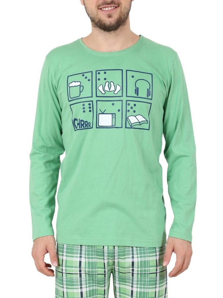 Pánské pyžamo dlouhé Cool Comics Hra - zelená | pyžama s dlouhým rukávem | Pánská  pyžama, Pánské | Perfektní Prádlo.cz | Pohodlné noční prádlo, župany a  spodní prádlo pro Váš perfektní den!