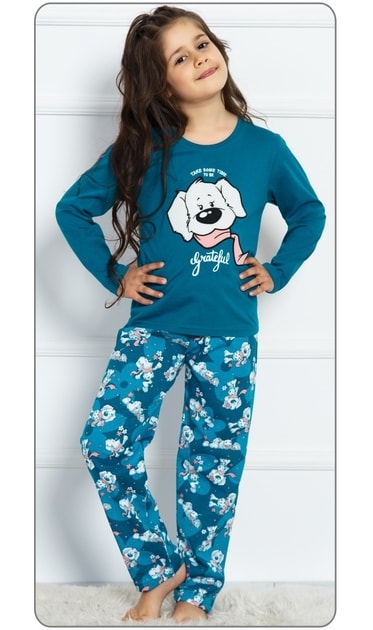 Dětské pyžamo dlouhé Pes se šálou - petrolejová | Vienetta Kids | dívčí  pyžama dlouhá | dievčenské pyžamá, Detské pyžamá, Detské |  Perfektne-Pradlo.sk | ...pro Váš perfektní pocit každý den