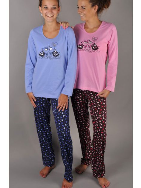 Dámské pyžamo VIENETTA SECRET Želvy růžové | dlouhá pyžama | Dámská pyžama,  Dámské | Perfektní Prádlo.cz | Pohodlné noční prádlo, župany a spodní  prádlo pro Váš perfektní den!