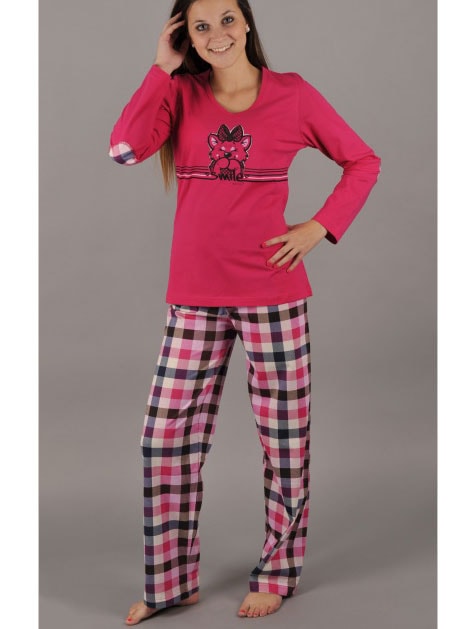 Dámské pyžamo VIENETTA SECRET Malé kotě růžové | dlouhá pyžama | Dámská  pyžama, Dámské | Perfektní Prádlo.cz | Pohodlné noční prádlo, župany a  spodní prádlo pro Váš perfektní den!