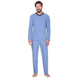Pánské pyžamo 592 light blue plus