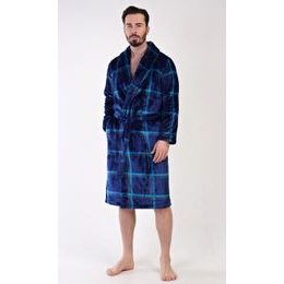 Pánský župan se šálovým límcem Richard - tmavě modrá