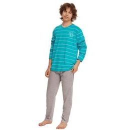 Chlapecké pyžamo Harry tyrkysové s pruhy