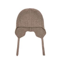 Ligovská čepice - tmavobéžová