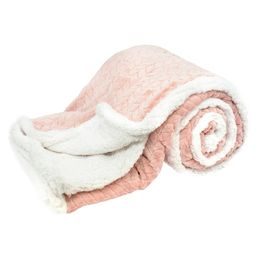 Deka 150 x 200 cm, s beránkem, mikroflanel, 470 GSM