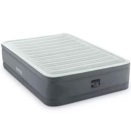 INTEX Nafukovací matrace FULL PREMAIRE 137x191x46 s vestavěnou pumpou 220-240V