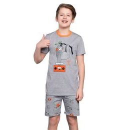 Chlapecké pyžamo Bafi šedé