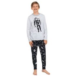 Chlapecké pyžamo Tryton šedé s kosmonautem