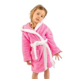 Dívčí župan Králíček světle růžový s oušky